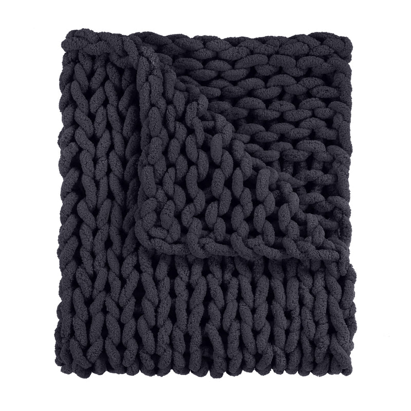 Black chenille throw blanket new arrivals