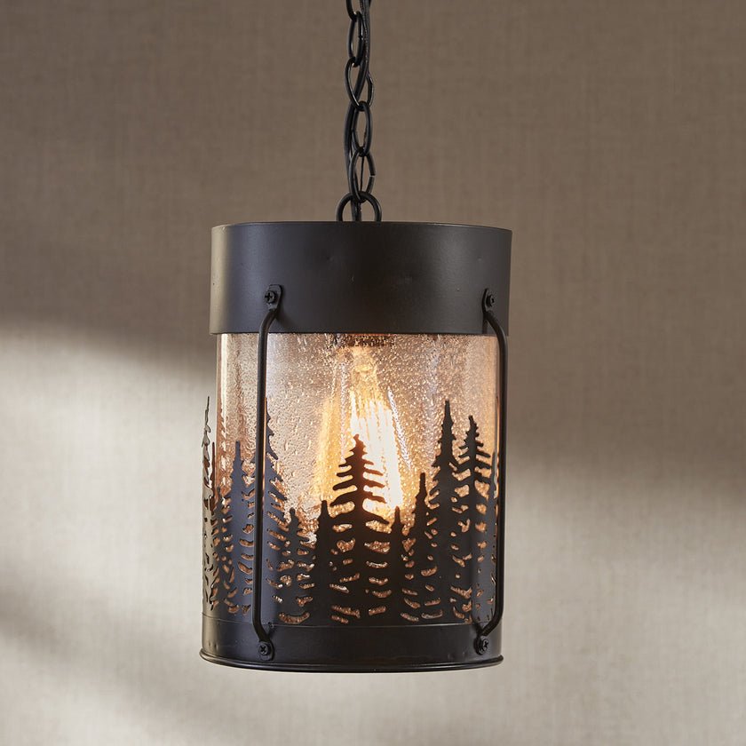 Rustic on sale drop lights