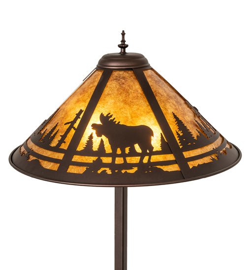 60" High Moose Creek Floor Lamp - Ozark Cabin Décor, LLC