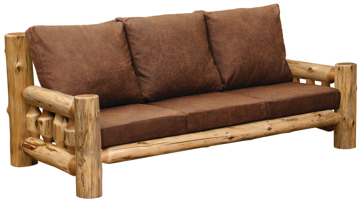 Cedar Log Sofa