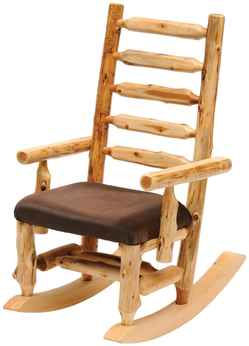 Cedar Log Rocking Chair - Ozark Cabin Décor, LLC