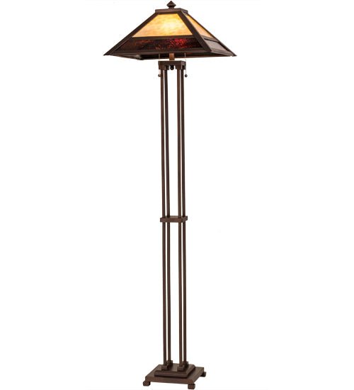 62.5" Mission Prime Floor Lamp - Ozark Cabin Décor, LLC