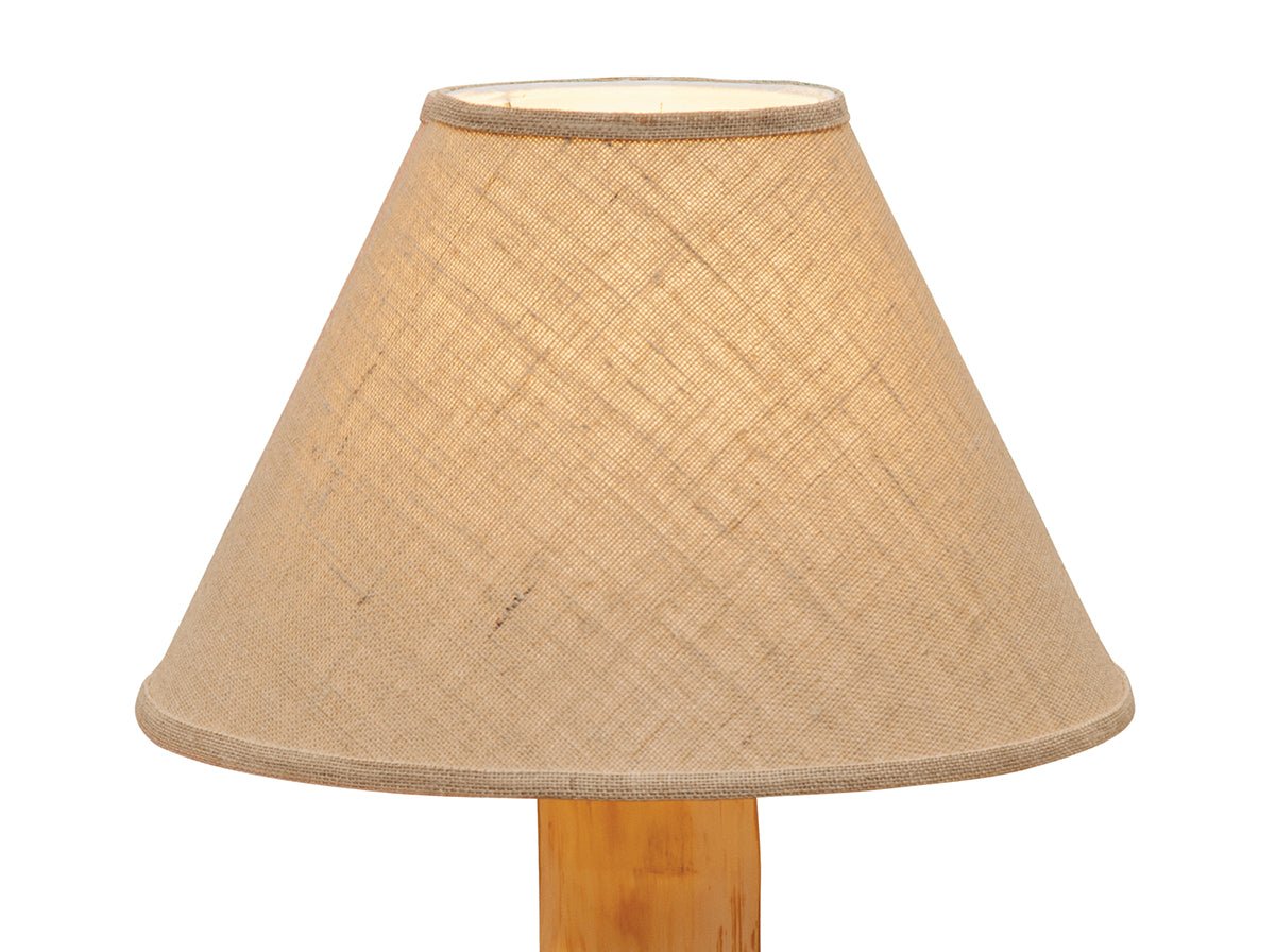 Burlap Lamp Shade - 18" - Ozark Cabin Décor, LLC