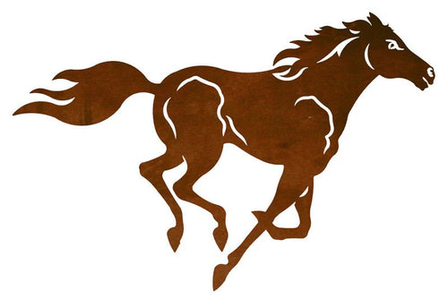 Running Horse #3 Wall Art - 20" - Ozark Cabin Décor, LLC