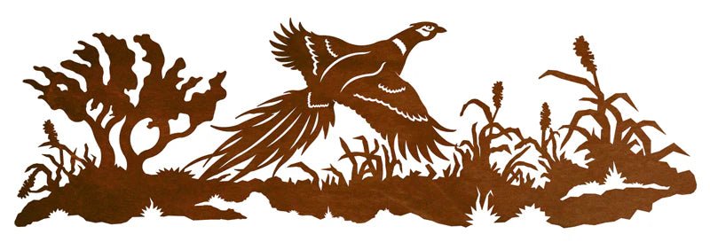 Pheasant Scenic 42" Wall Art - Ozark Cabin Décor, LLC