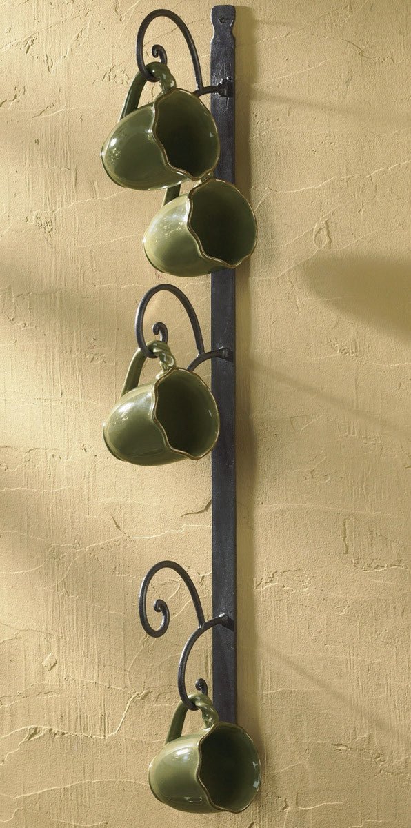 34" Wall Mug Rack - Ozark Cabin Décor, LLC