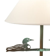 65" High Loon W/Glass Table Floor Lamp - Ozark Cabin Décor, LLC