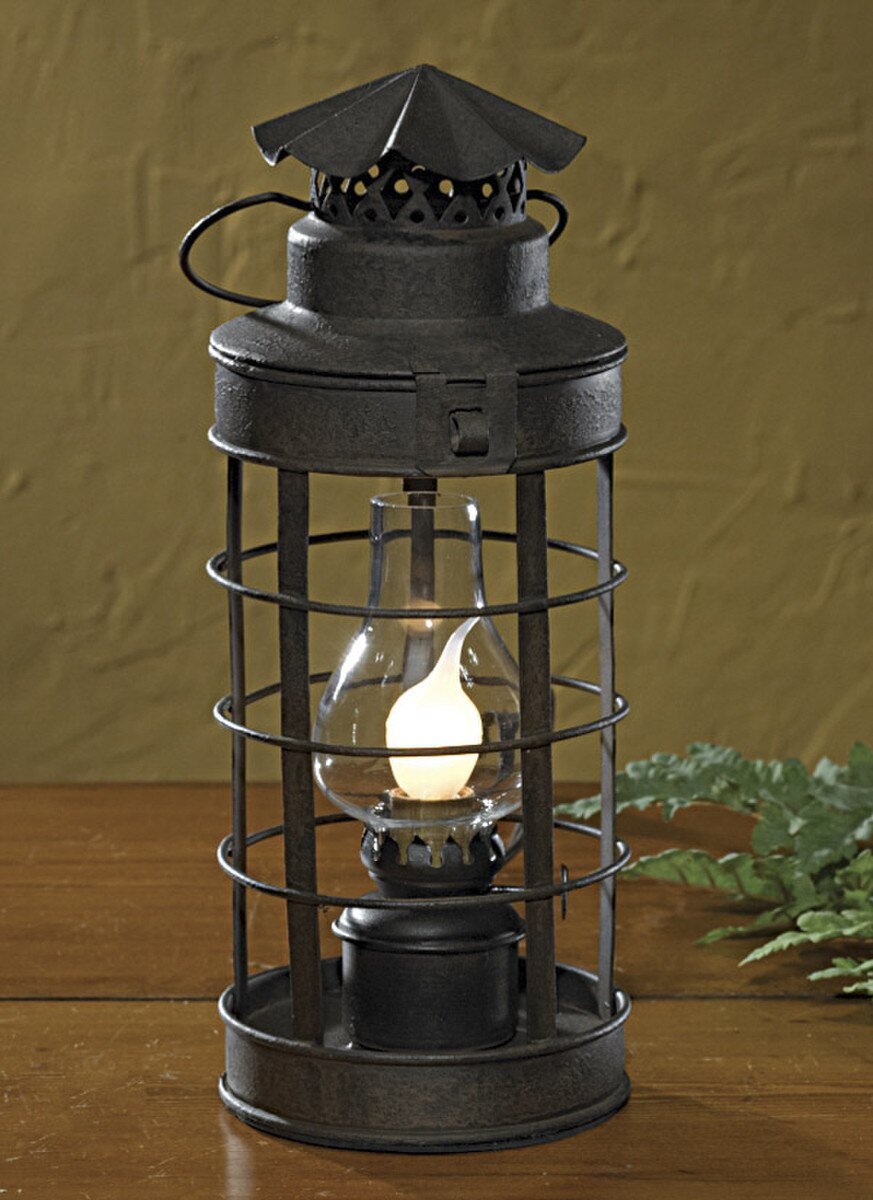 Stagecoach Lantern Lamp - Ozark Cabin Décor, LLC