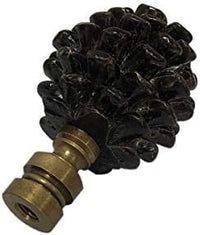 Pinecone Lamp Shade Finial - Ozark Cabin Décor, LLC