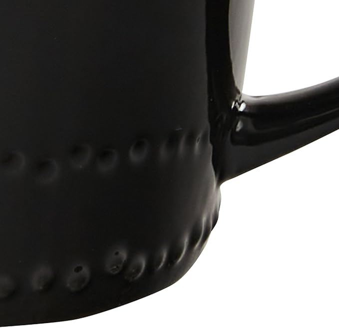 Peyton Mug Set of 8 - Black