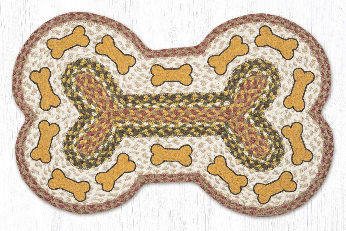 Dog Bone Rug - Dog Bones - Ozark Cabin Décor, LLC