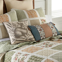 Peach Rose 3 Cotton - Pieced Quilt Set - King - Ozark Cabin Décor, LLC