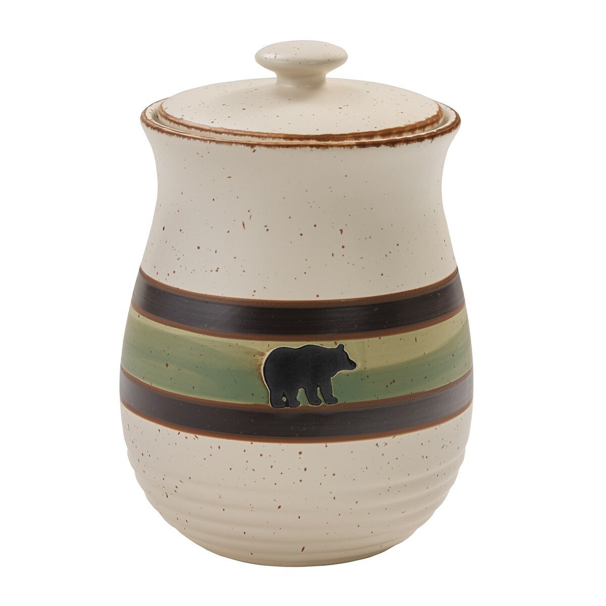 Skyline Bear Canister - Small - Ozark Cabin Décor, LLC