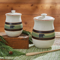 Skyline Bear Canister - Small - Ozark Cabin Décor, LLC