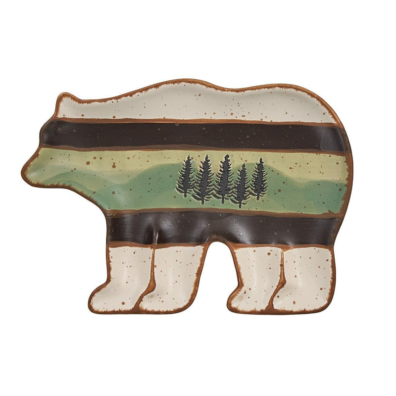 Skyline Bear Spoon Rest - Ozark Cabin Décor, LLC