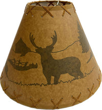 Deer Lamp Shade - 12" - Ozark Cabin Décor, LLC