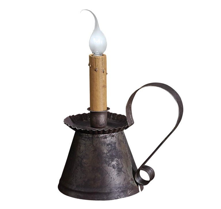 Dunkirk Chamberstick Lamp - Ozark Cabin Décor, LLC