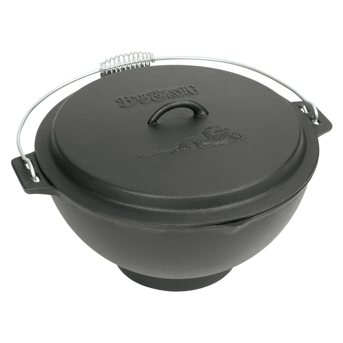 3-gal Cast Iron Jambalaya Kettle with Lid - Ozark Cabin Décor, LLC