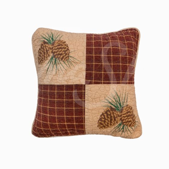 Pine Lodge Pine Patch Pillow