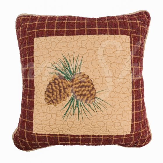 Pine Lodge Pine Cone Pillow