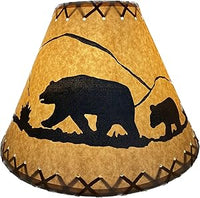 Bear Lamp Shade - 12" - Ozark Cabin Décor, LLC