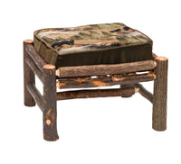 Hickory Log Ottoman - Ozark Cabin Décor, LLC