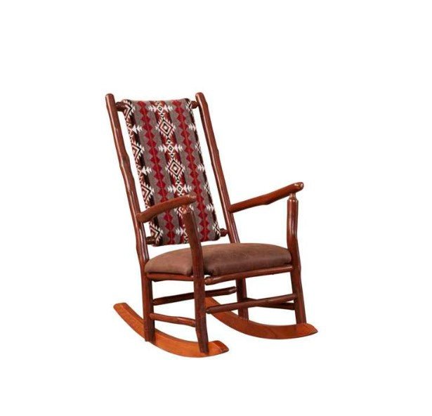 Hickory Log Rocking Chair - Ozark Cabin Décor, LLC