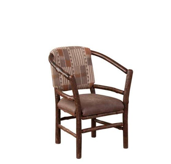 Hickory Log Hoop Chair - UF - Ozark Cabin Décor, LLC