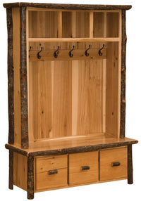 Hickory Entry Locker Unit - Ozark Cabin Décor, LLC