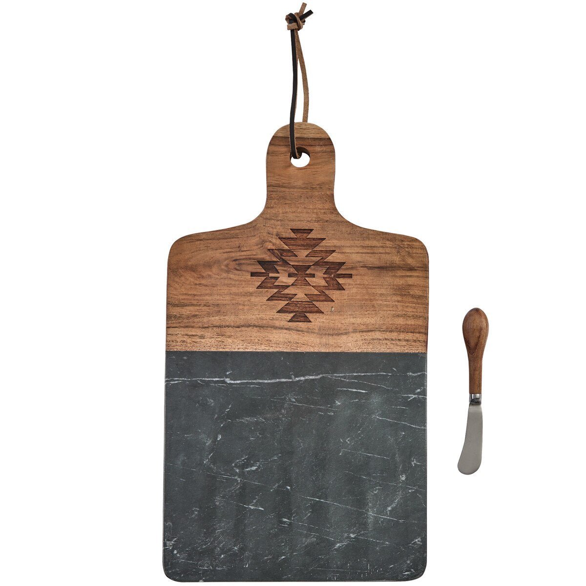 Red Dawn Cutting Board w/Spreader - Ozark Cabin Décor, LLC