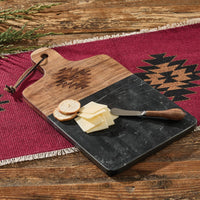 Red Dawn Cutting Board w/Spreader - Ozark Cabin Décor, LLC