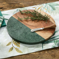 Rainforest Cutting Board w/Spreader - Ozark Cabin Décor, LLC