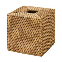 Rattan Tissue Box Holder - Ozark Cabin Décor, LLC