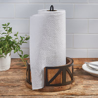 Urban Farmhouse Paper Towel Holder - Ozark Cabin Décor, LLC