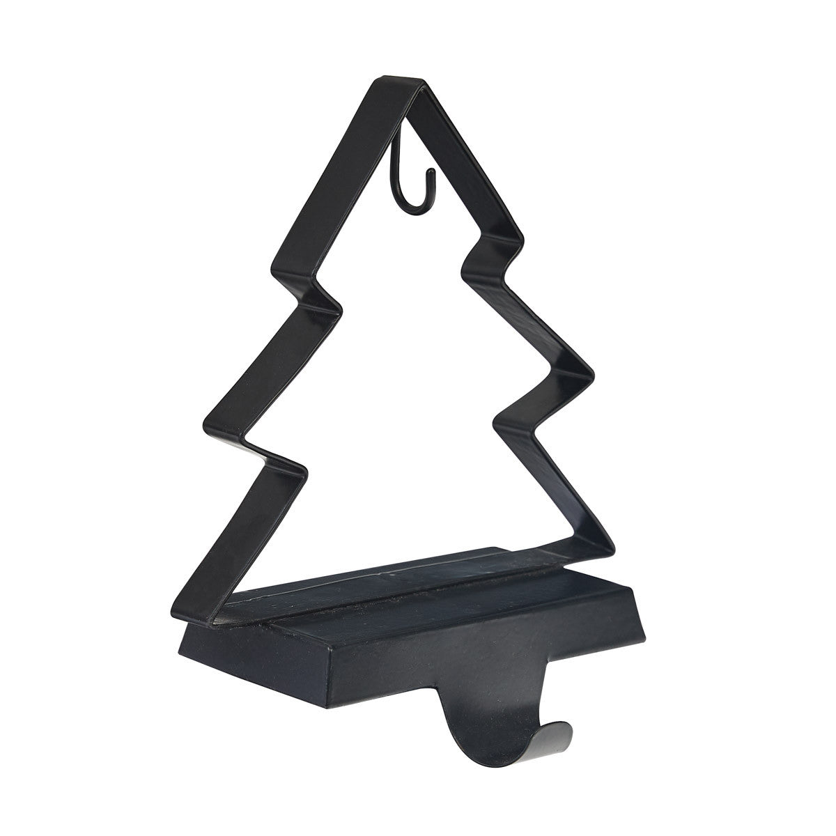 Triangles Oblong Trivet, Black