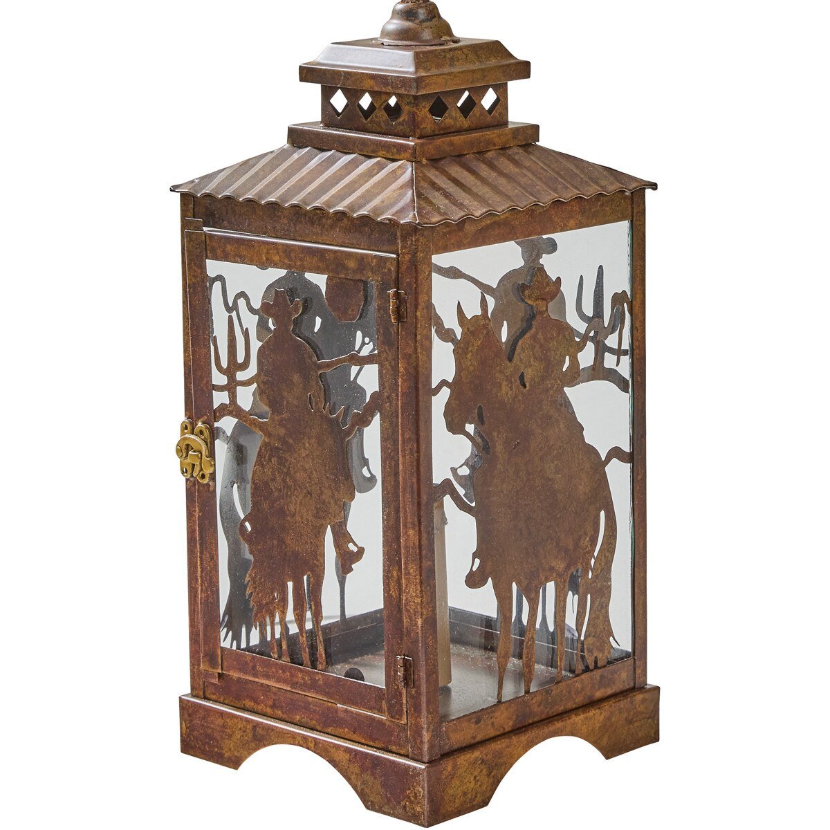 Cowboy Lantern Lamp - Ozark Cabin Décor, LLC