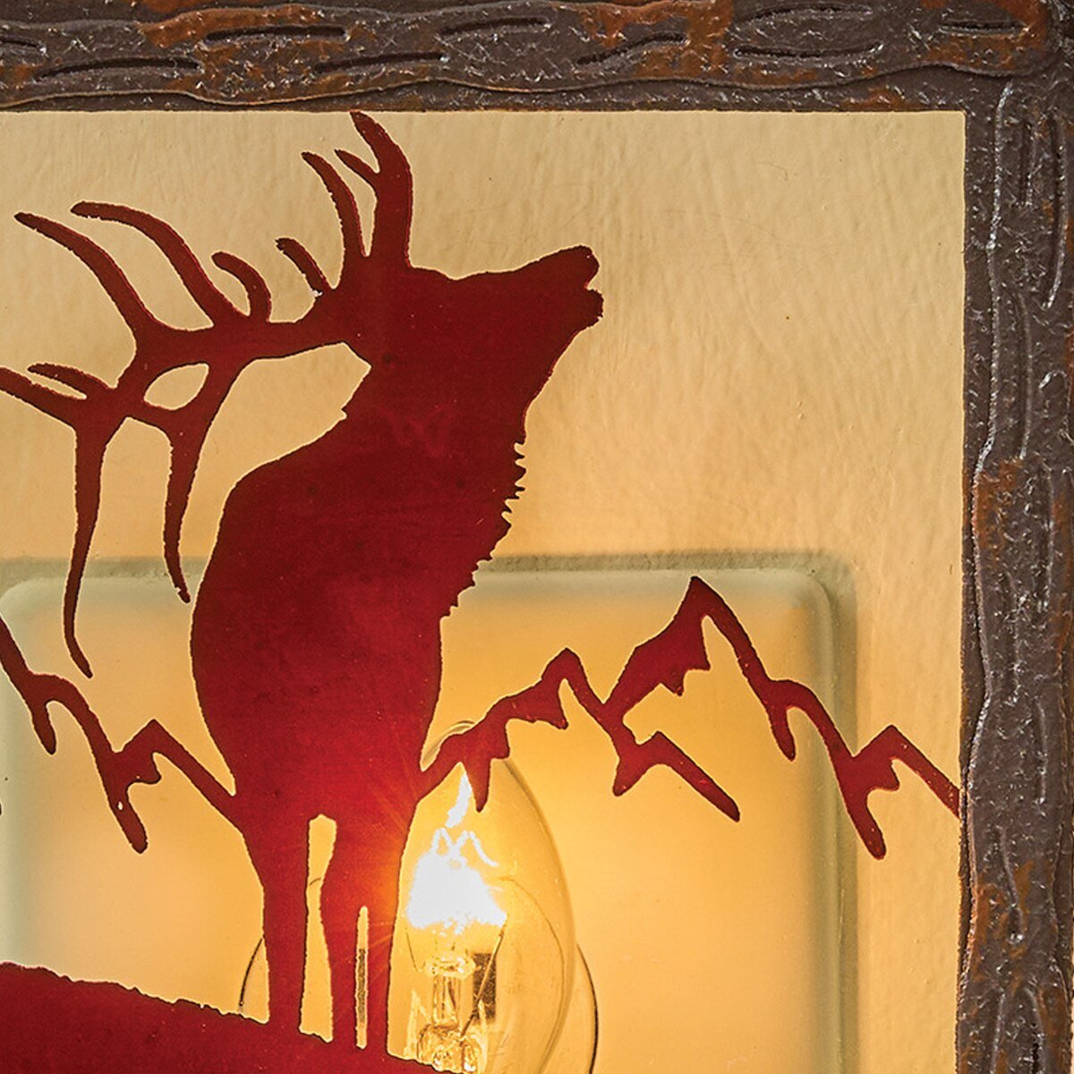 Elk Night Light - Ozark Cabin Décor, LLC