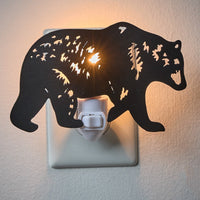 Black Bear Night Light - Ozark Cabin Décor, LLC