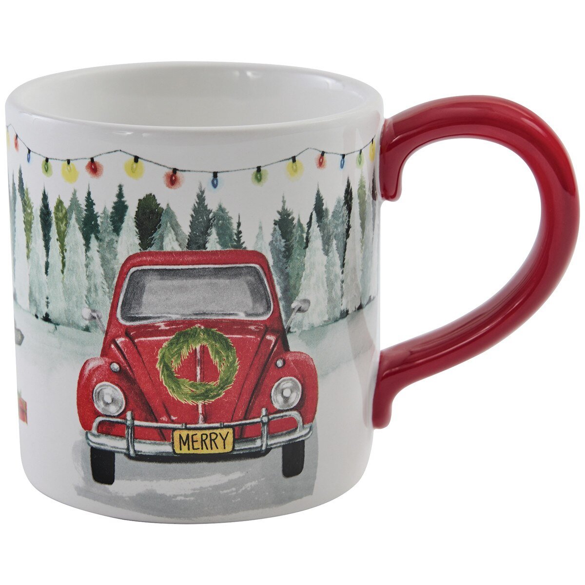 Holiday Roadtrip Christmas Mug - Set of 4 - Ozark Cabin Décor, LLC