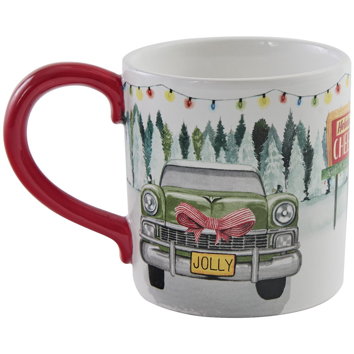 Holiday Roadtrip Christmas Mug - Set of 4 - Ozark Cabin Décor, LLC