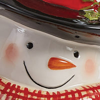 Flurry Friends Snowman Cookie Jar - Ozark Cabin Décor, LLC