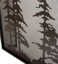 50"W X 30"H Tall Pines Fireplace Screen - Ozark Cabin Décor, LLC