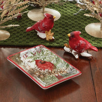 Cardinals Spoon Rest - Ozark Cabin Décor, LLC