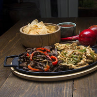 Fiesta Fajita Pan with Trivet - Ozark Cabin Décor, LLC