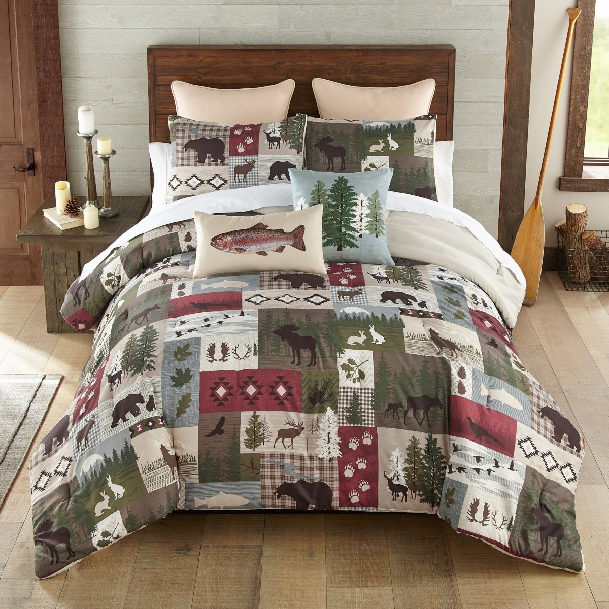 Montana Forest Comforter Set - King - Ozark Cabin Décor, LLC