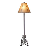 Rusted Iron Floor Lamp - Ozark Cabin Décor, LLC