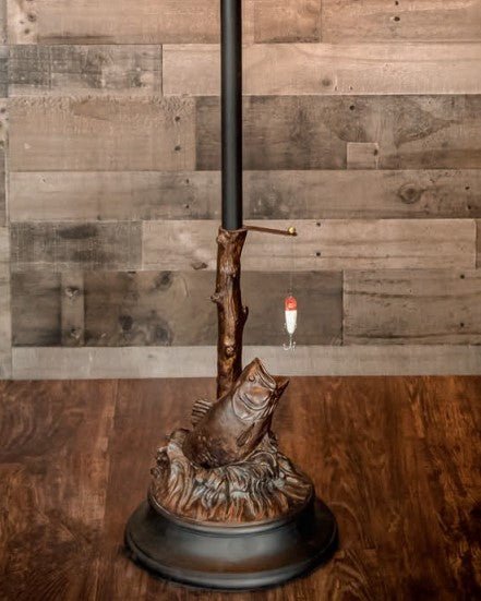 Bass Floor Lamp - Ozark Cabin Décor, LLC