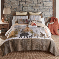 Dawn Mist 3Pc Quilt Set - King - Ozark Cabin Décor, LLC