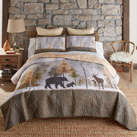 Dawn Mist 3Pc Quilt Set - King - Ozark Cabin Décor, LLC