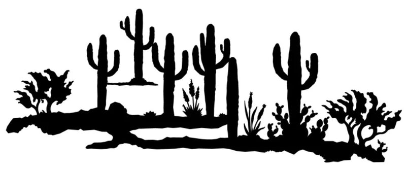 Desert Scene 42" Wall Art